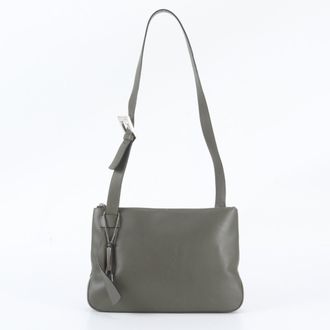 Bally Leather Handbag Shoulder Bag Tote Bag (Pre-Owned)