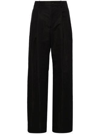 Wardrobe.NYC wide-leg tailored trousers - Black