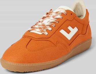 FlamingosLife Sneaker mit Label-Print Modell BURELA SLIM in Orange, Gr&ouml;&szlig;e 42