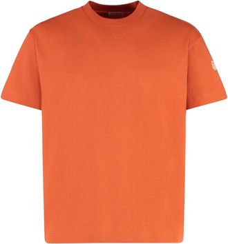 Moncler Hombre, Camisetas, Naranja, Talla: S
