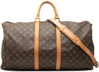 Louis Vuitton Pre-owned Keepall Bandouliere 55 - - Pre-owned - Donna - Marrone - ONE SIZE