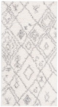 Safavieh Alfombra de polipropileno beige/gris, 122 x 183 cm
