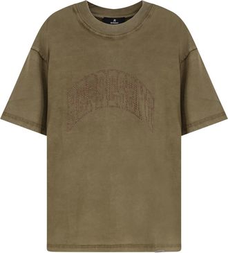 Represent Embellished Represent Cotton T-Shirt-Uomo