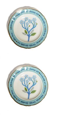 BITOSSI HOME Set of 2 Fruit Plates Cm. 20.5 Margherita