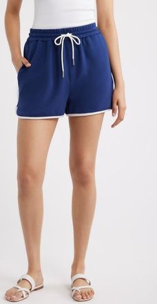 Bernardo Elastic Waist Dolphin Shorts in Medieval Blue at Nordstrom, Size X-Small