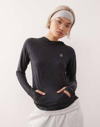Dare 2B Sprint City - Felpa con cappuccio nera-Nero