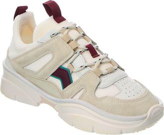 Isabel Marant Kindsay Leather & Suede-Trim Sneaker
