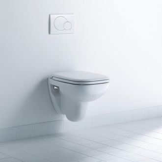 Duravit D-code Inodoro Suspendido Compact, Lavable, - Duravit