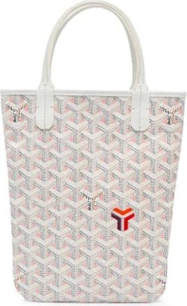 Goyard Pre-owned Tote Bags, female, White, Size: ONE SIZE Pre-owned Fabric totes