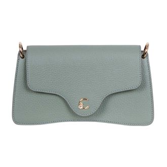 Coccinelle Tassen, Dames, Groen, ONE Size, Leer, C-Me Schoudertas