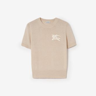 Burberry EKD Wool Cotton Top