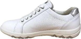 Waldl&auml;ufer H-Teresa - Dames - Sneakers - Wit - 37 EU - Leer - Schoenen