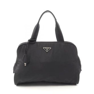 Prada Pre-owned Handbags, female, Black, Size: ONE SIZE Pre-owned Vintage Handbag