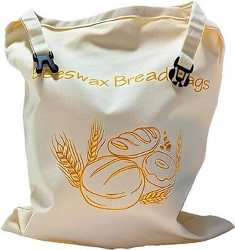 OEM Bolsa De Pan De Cera De Abeja, 43x33cm, Bolsa De Almacenamiento Con Cierre De Algod&oacute;n, Contenedor Reutilizable Para Fermentar Masa, Camping