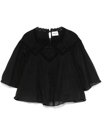 Isabel Marant Garia top - Zwart