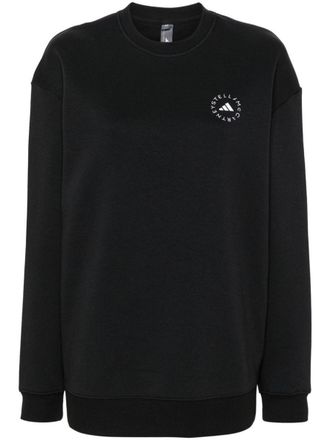 adidas by Stella McCartney Logo Cotton Blend Sweatshirt