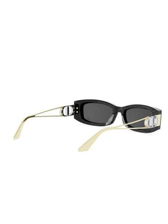 Dior Unisex Sunglasses Black Metal (other) Eyewear