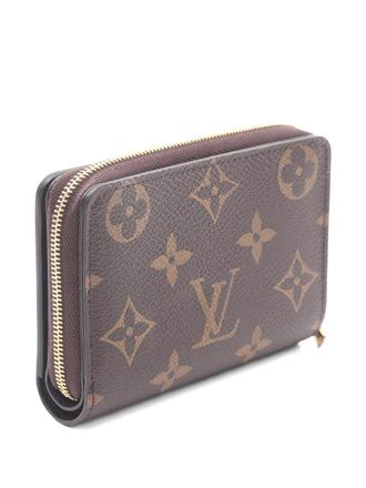 Louis Vuitton monogram-camvas bi-fold wallet - Bruin