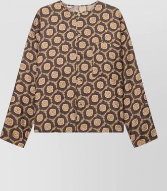 Emporio Armani shirt blazer chest pocket long sleeves