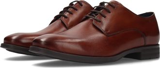 Salamander Schn&uuml;rschuh SALAMANDER, Herren, Gr. 40, cognac, Glattleder, Schuhe Schn&uuml;rschuh, Anzugschuh, Businessschuh, Festtagsschuh mit Blockabsatz