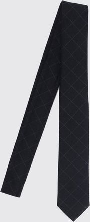 Thom Browne Cravatta in misto lana e cotone con motivo a quadri