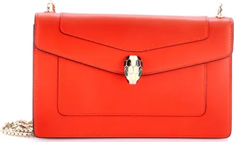 Bulgari Serpenti Forever Wallet on Chain Leather Small