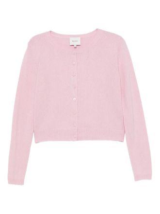 Reformation Clara cardigan - women - Recycled Cashmere/Cashmere - L - Pink