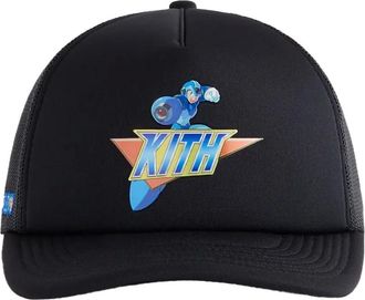 Kith x Capcom mega-man truckerpet - Zwart