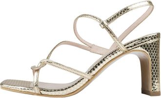 L37 Hoge Hak Sandalen - Dames - Sandalen met hakken - Geel - 41 EU - Schoenen