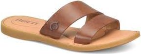 B&oslash;rn Mahal Slide Sandal in Brown Leather at Nordstrom Rack, Size 10