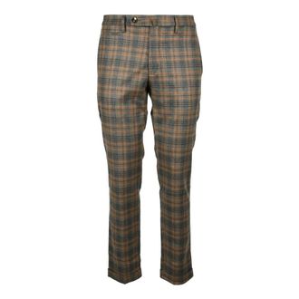 Michael Coal Elegante wollenmix broek - Heren - Nette broeken - Veelkleurig - W30 - Wol - Broeken