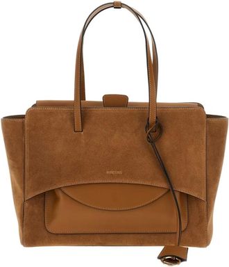 Hidesins Su&egrave;de schoudertas - Bruin