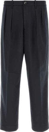 Nine In The Morning Navy Blue Twill Kai Pant