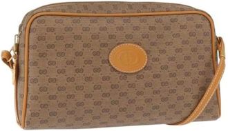 Gucci Pre-owned Cross Body Bags, female, Beige, Size: ONE SIZE Pre-owned Plastic Cross Body Bag