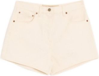 Valentino VGold Denim Shorts - Dames - Denim shorts - Beige - W27 - Denim - Korte Broeken