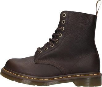 Dr. Martens 1460 Pascal Enkellaarsjes - Dames - Veterlaarzen - Bruin - 39 EU - Leer - Schoenen