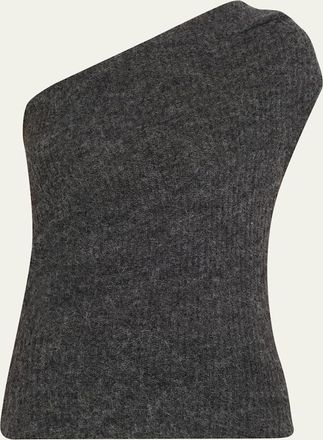 A.L.C. Sue Brushed Alpaca-Blend Knit Top