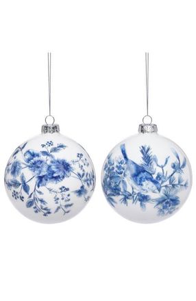 Mark Roberts Chinoiserie Ball Ornament, Set of 6 in Blue at Nordstrom