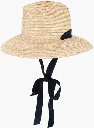 MONTEGALLO Raffia Fedora LADY With Strap size L