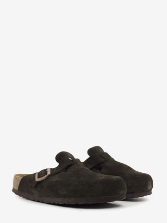 Birkenstock Boston SFB mocca suede leather