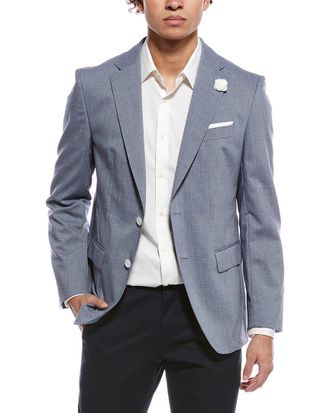 HUGO BOSS Hutson Wool-Blend Slim Fit Blazer