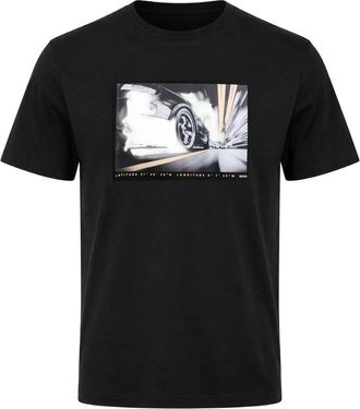 HUGO BOSS Graphic-print Crew-neck T-shirt