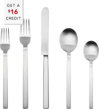 Mepra 5Pc Flatware Set With $16 Credit