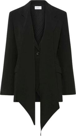 Marella Ottone Blazer - Dames - Jassen - Zwart - Maat: S Leer