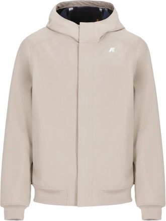 K-Way Giacca Joachim con cappuccio - Toni neutri