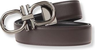 Ferragamo Riemen - Heren - Riemen - Bruin - 100 CM - Accessoires