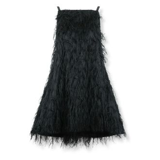 SIMKHAI Mini abito Kalla in jacquard con frange - - Dresses - Donna - Nero - S