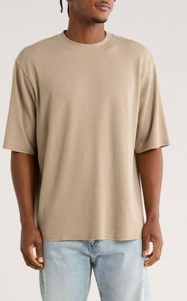 Abound Oversize Thermal T-Shirt in Tan Teak at Nordstrom Rack, Size Xx-Large