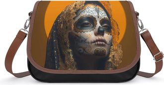 Generic Holy Mary Day of The Dead Woman Fashion Womens Crossbody Bags Novelty Handbag Shoulder Bag Purse
