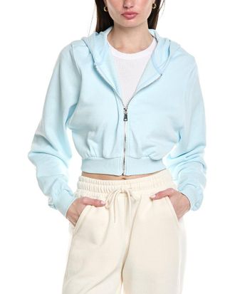 Knit Riot Cove Crop Zip Hoodie
